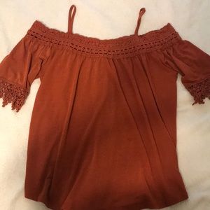 Cold shoulder blouse